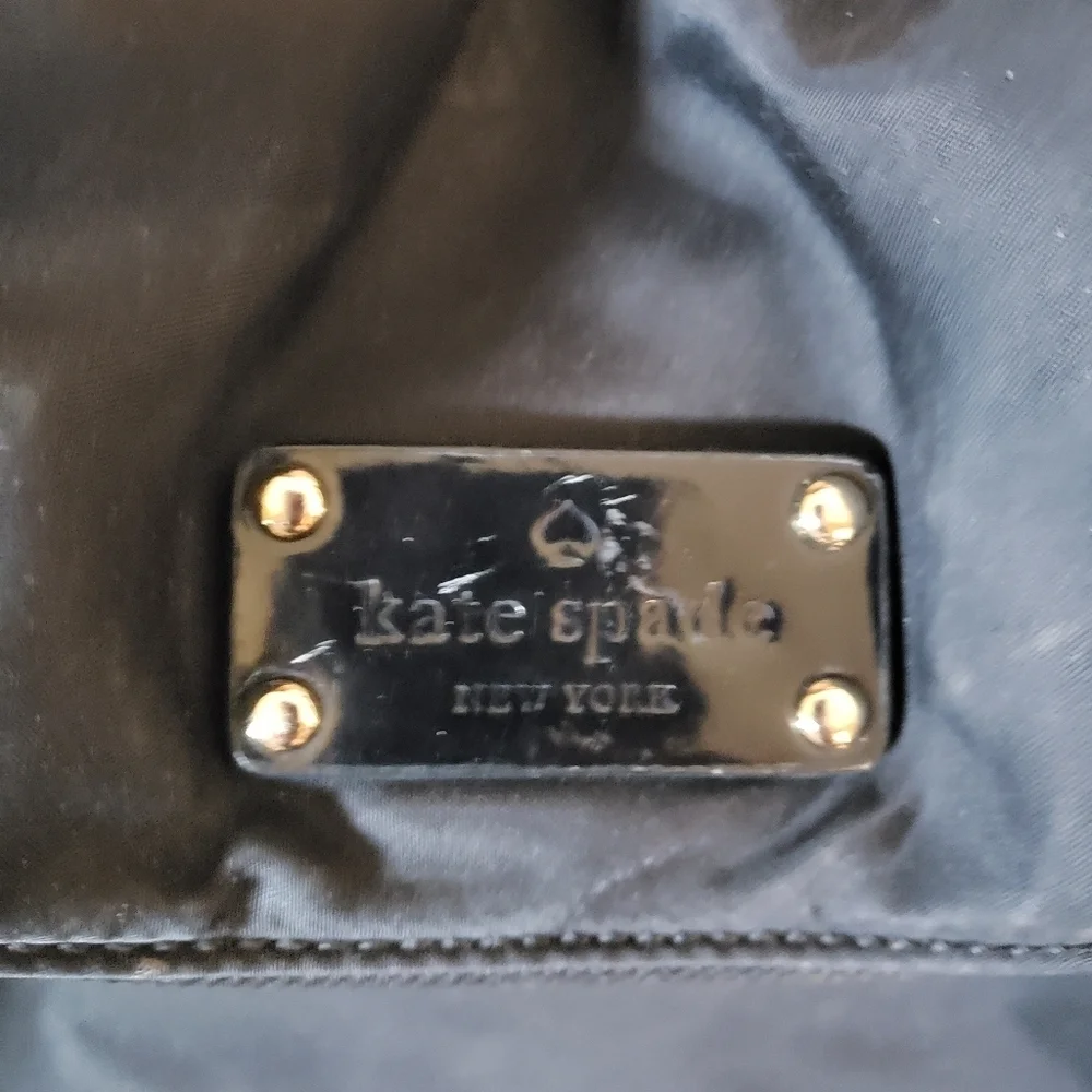 Kate Spade Carmen Basic Nylon Convertible Handbag w/ COA